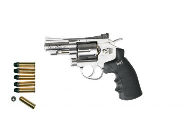 Dan Wesson  2,5"  4,5mm Diabolo silber Co²