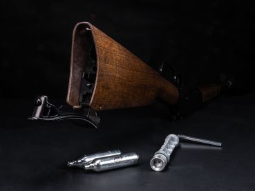 Barra 1866, Airgun, Pellet, black  4,5mm OHNE Hülsen