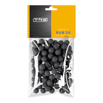 T4E Rubberballs cal. 50 - 100 Stück  1,23g