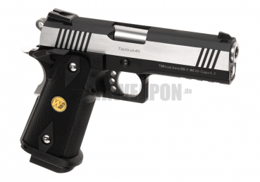 Hi-Capa 4.3 OPS Full Metal GBB - silver | WE