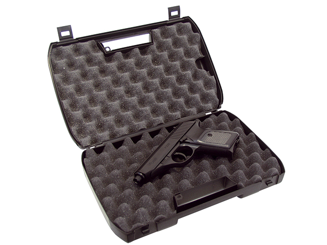 Koffer für SIG Kurzwaffen schwarz mit Schaumstoff-Einlagen