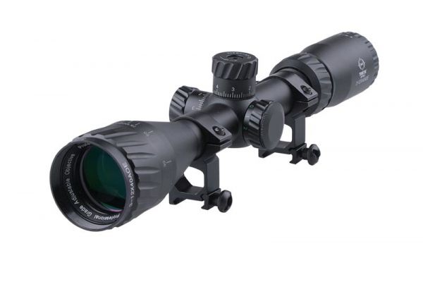 Theta Optics - 2.5-10x40 AOE Scope  mit 22mm Montage