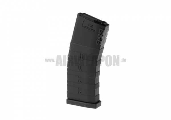 Magazin M4 Midcap 120rds - Schwarz - G&G