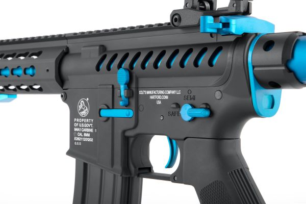 Colt M4 Blast Blue Fox S-AEG | Kal.6mm BB