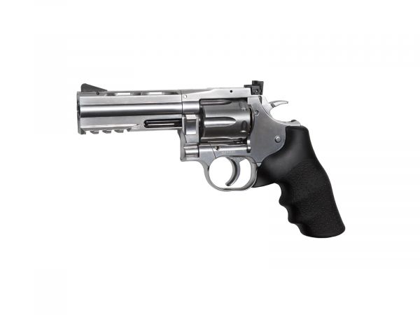 Dan Wesson 715 - 4" Revolver, silver  4,5mm Diabolo