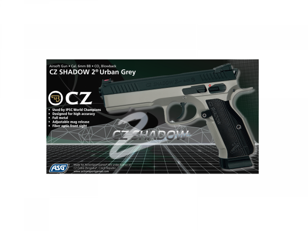 CZ Shadow 2 - 6mm  Co2 urban grey