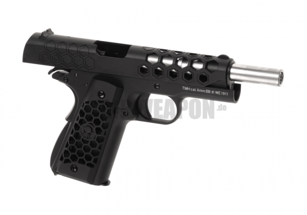 M1911 Hex Cut Full Metal GBB - Black | WE