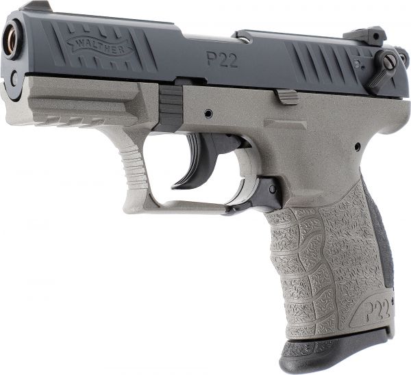 Walther P22Q Nickel cal. 9 mm P.A.K. - Meteor Gray