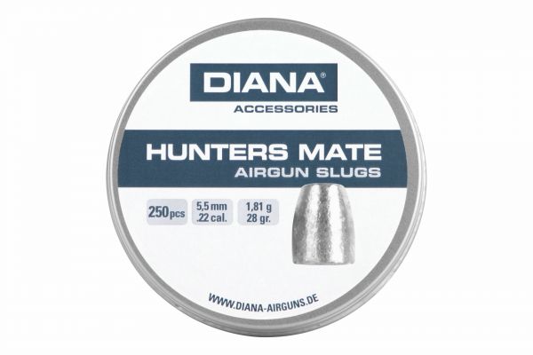 DIANA Hunters Mate Slugs 5,5mm 250 Stück    1,81g