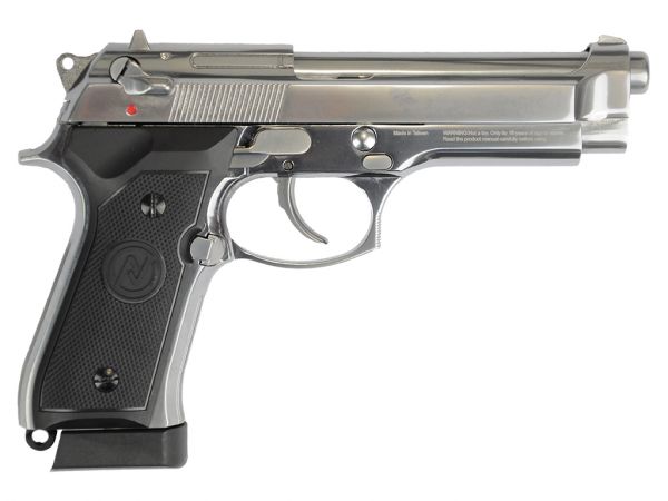 NX92 Premium chrom/silver cal 4.5mm Co2 Pistole