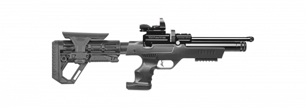 Kral Arms Puncher NP01 Pistolenversion: Präzises 5,5mm Pressluftgewehr (inkl. 35J  Exportventil, Einbau in D verboten)