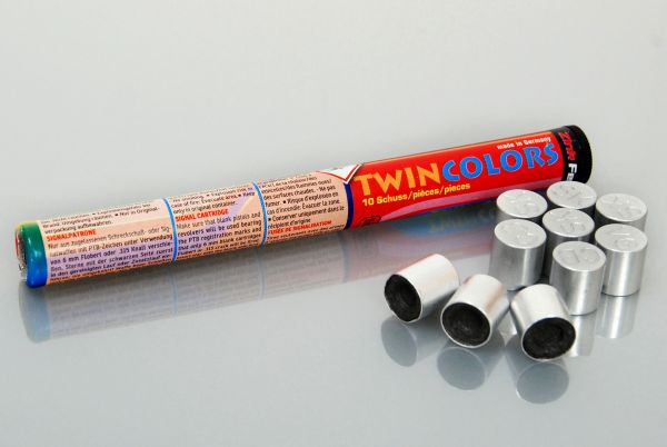 Zink Twin Colors Wechselsterne 10er 15mm Pyro.