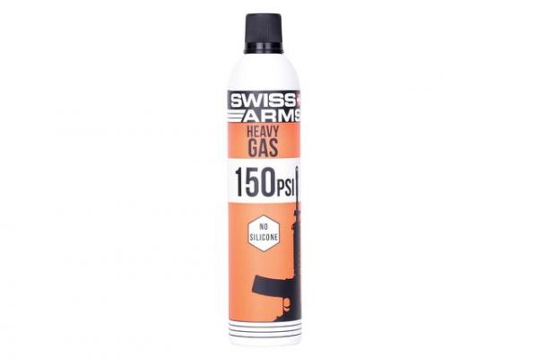 Swiss Arms Heavy Gas 600 ml, silikonfrei 150 PSI