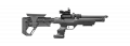 Kral Arms Puncher NP01 Pistolenversion - 4,5mm Kaliber Pressluftgewehr (inkl. 35J  Exportventil, Einbau in D verboten)  Lieferung im Koffer